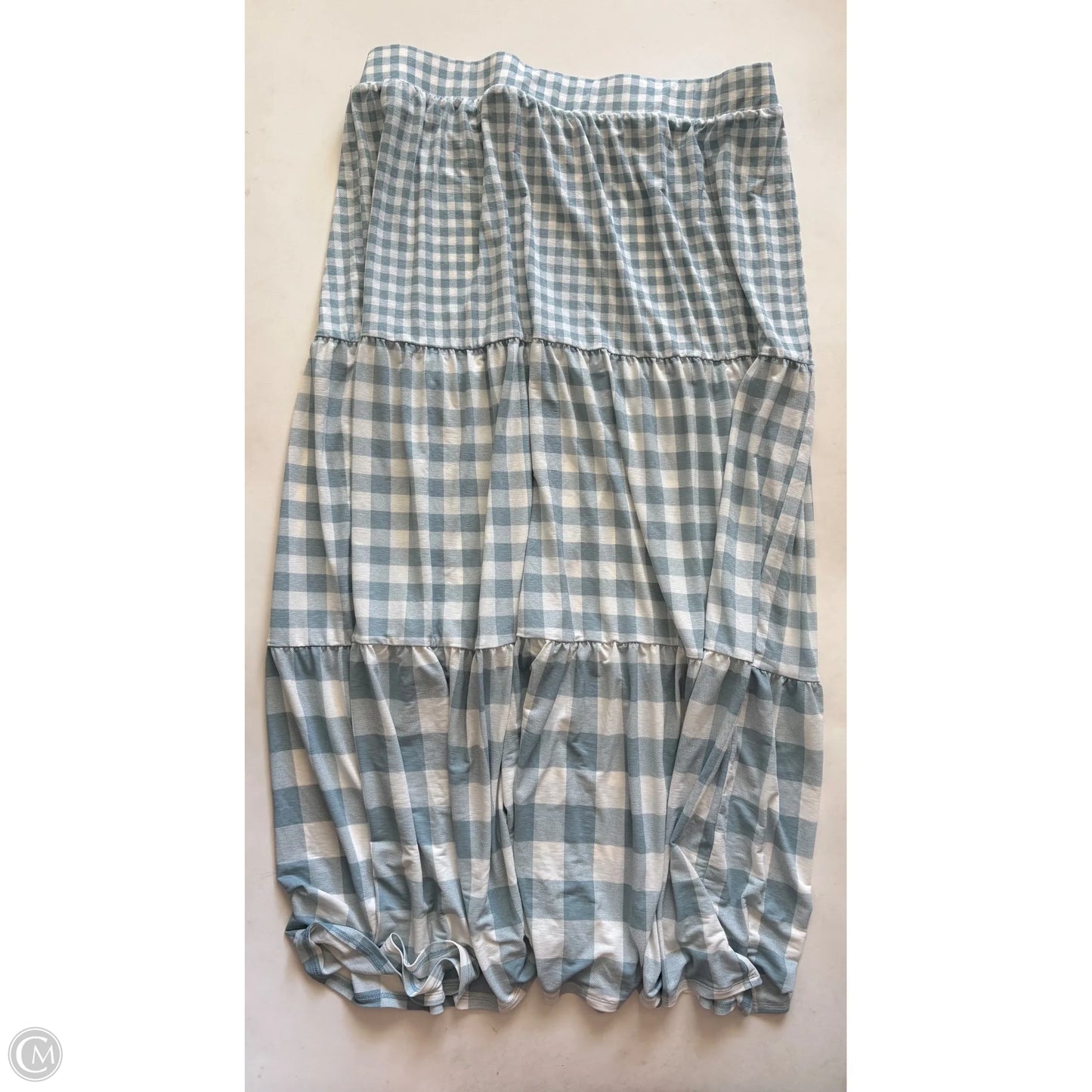Skirt Maxi By Cato In Checkered Pattern, Size: 1x