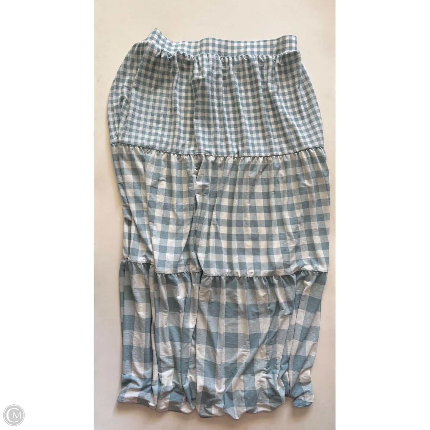 Skirt Maxi By Cato In Checkered Pattern, Size: 1x