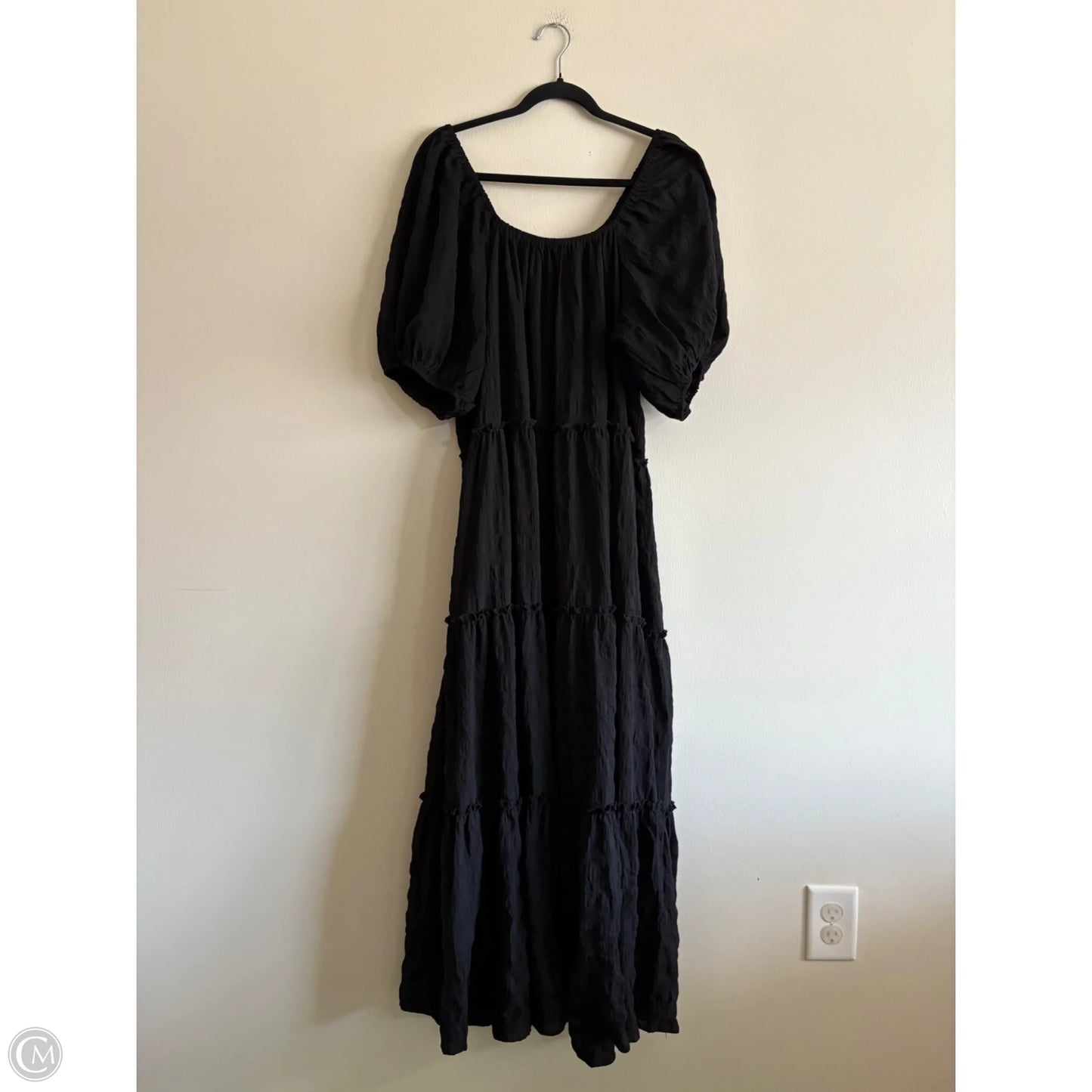 Dress Casual Maxi By Cmc In Black, Size: 2x