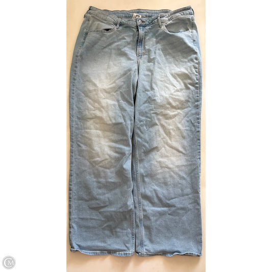 Jeans Wide Leg By Old Navy In Blue, Size: 18
