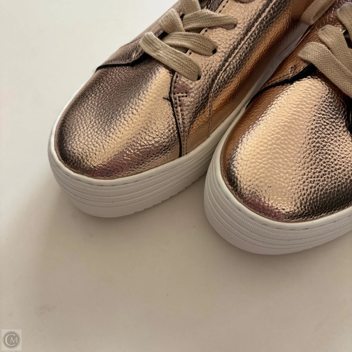 Shoes Athletic By Joy & Iman In Bronze, Size: 9