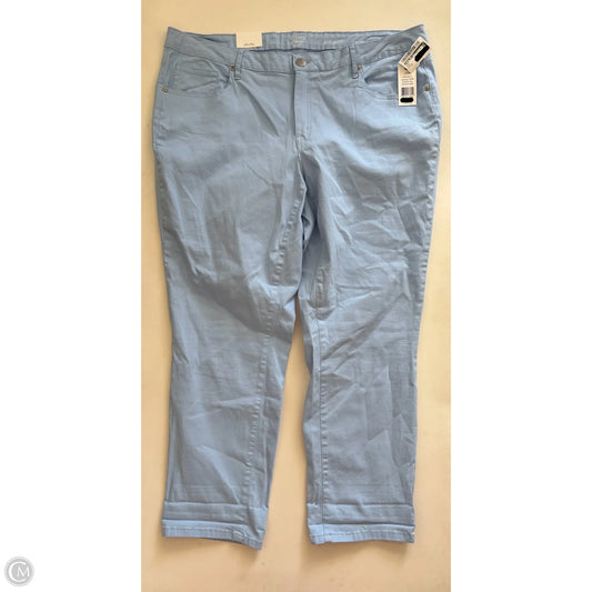 Pants Chinos & Khakis By Crown And Ivy In Blue, Size: 20