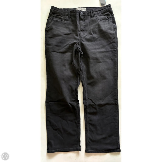 Jeans Straight By Clothes Mentor In Black, Size: 16