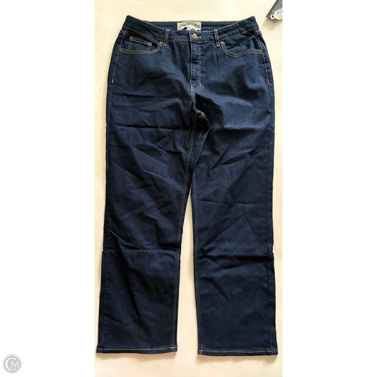 Jeans Straight By Clothes Mentor In Blue, Size: 16