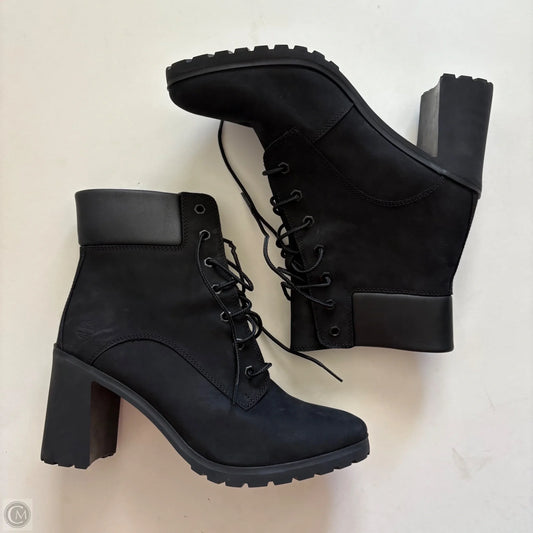 Boots Ankle Heels By Timberland In Black, Size: 10