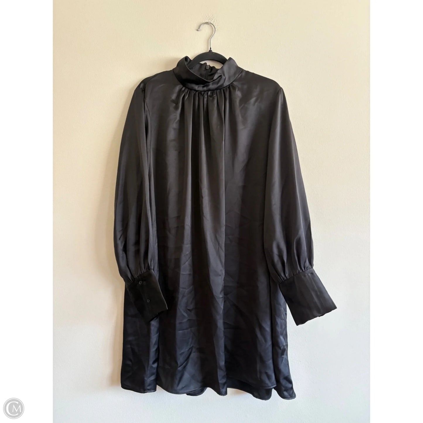 Dress Party Midi By H&m In Black, Size: Xl