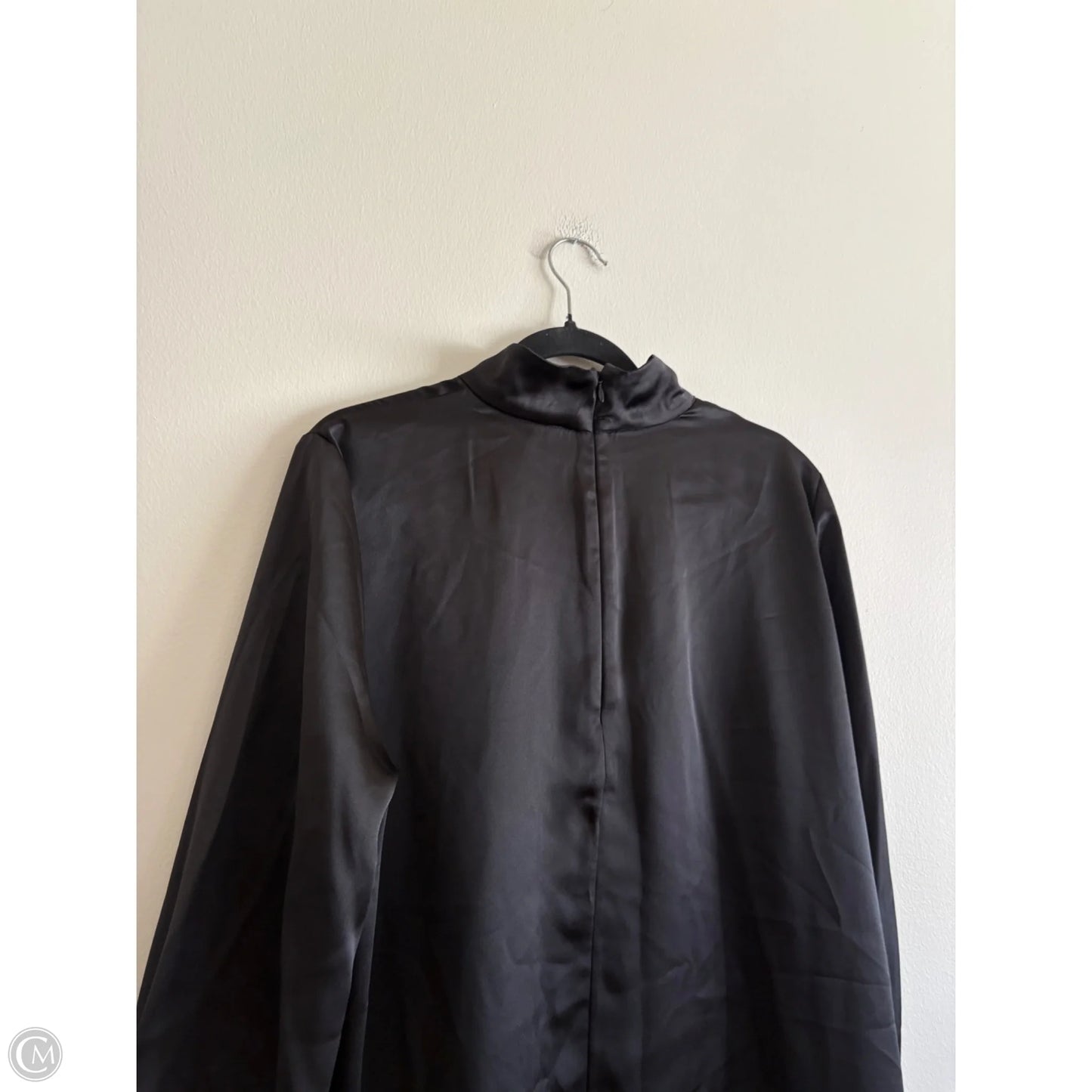 Dress Party Midi By H&m In Black, Size: Xl