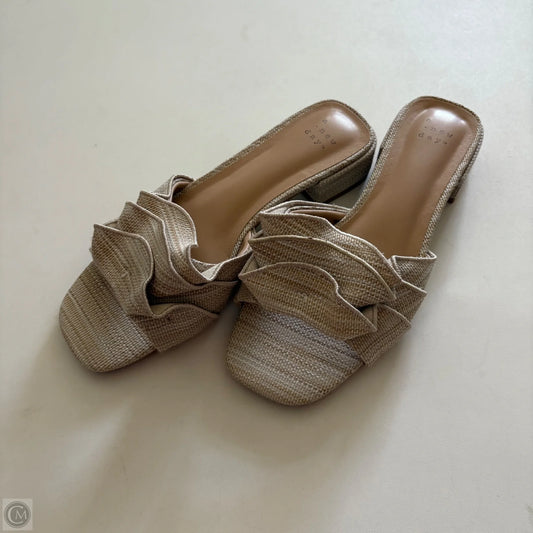 Sandals Flats By A New Day In Beige, Size: 6.5
