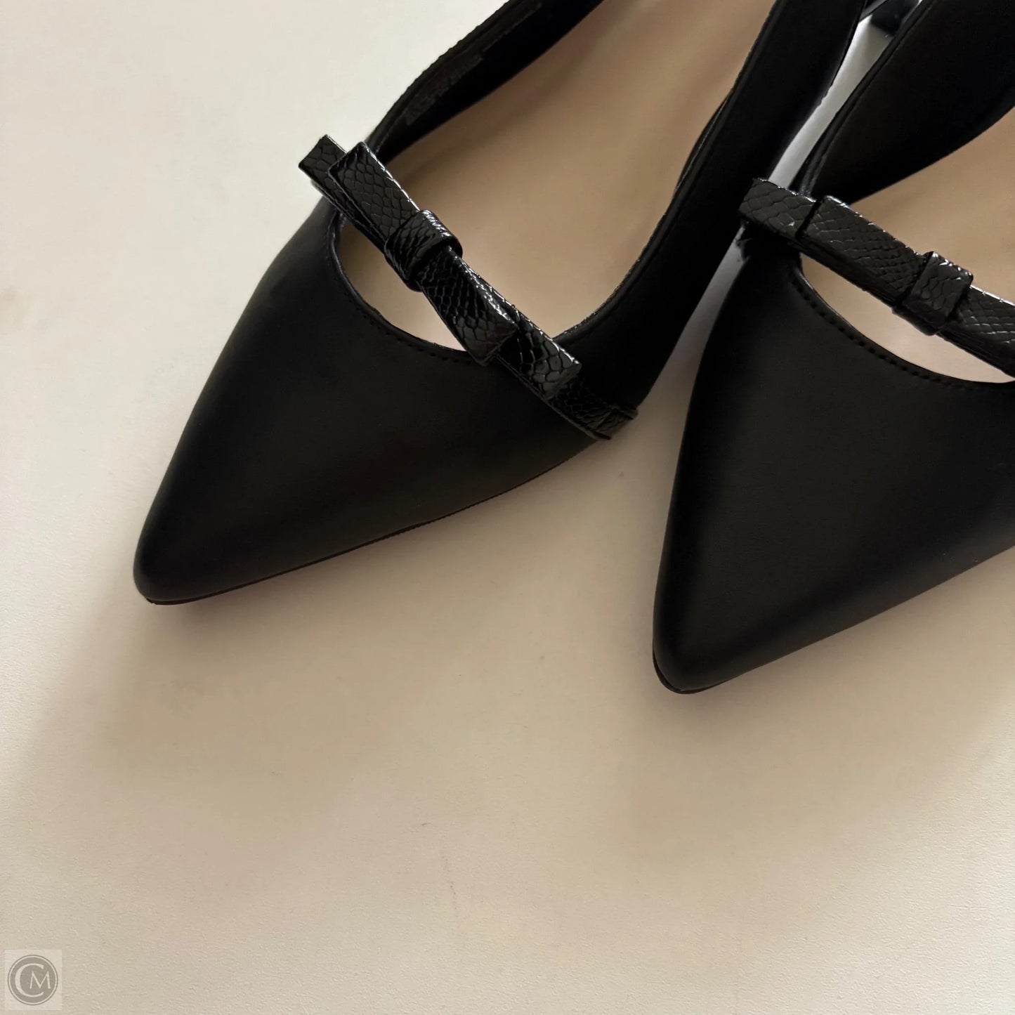 Shoes Heels Kitten By Morgan Taylor In Black, Size: 8.5