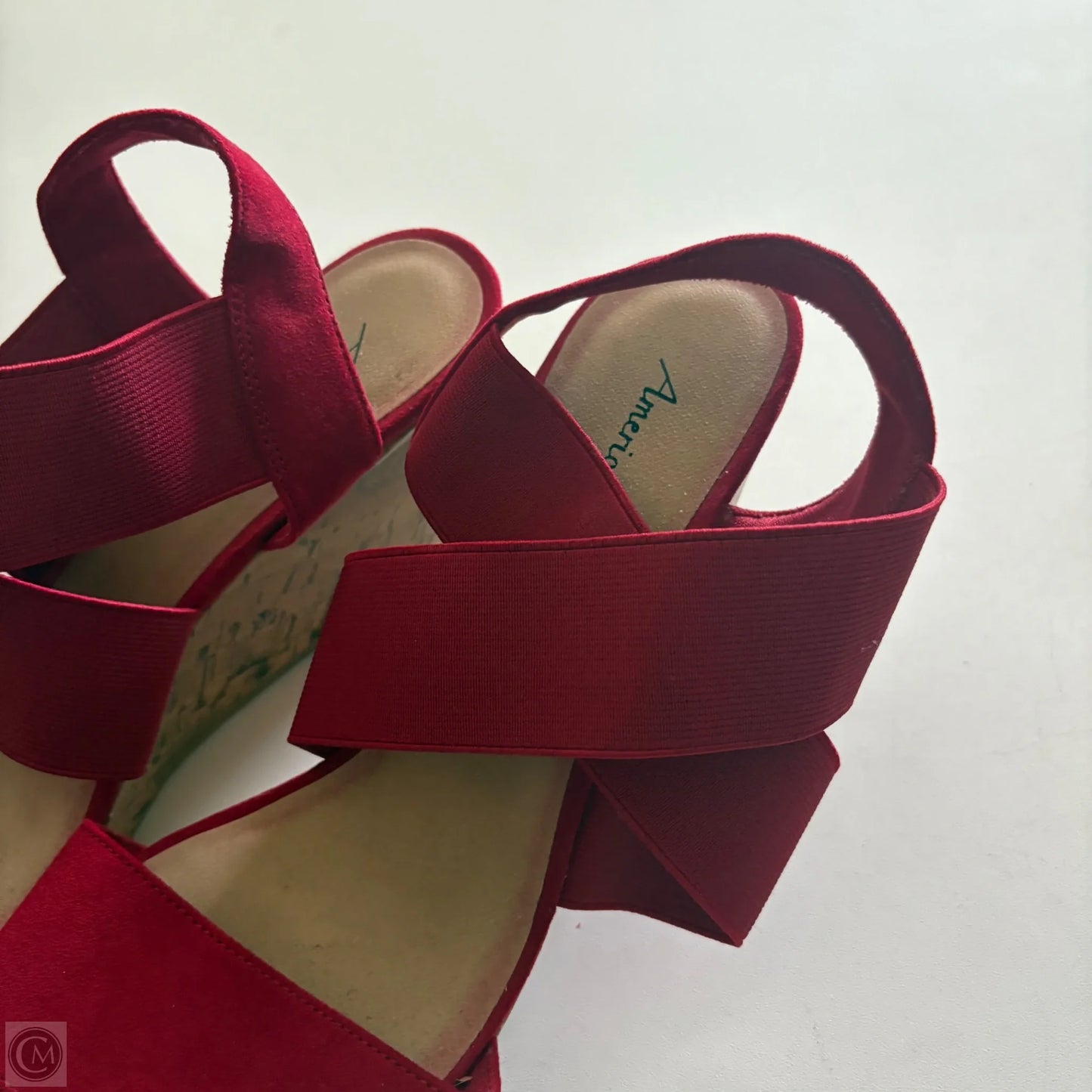 Shoes Heels Wedge By American Eagle Shoes In Red, Size: 11