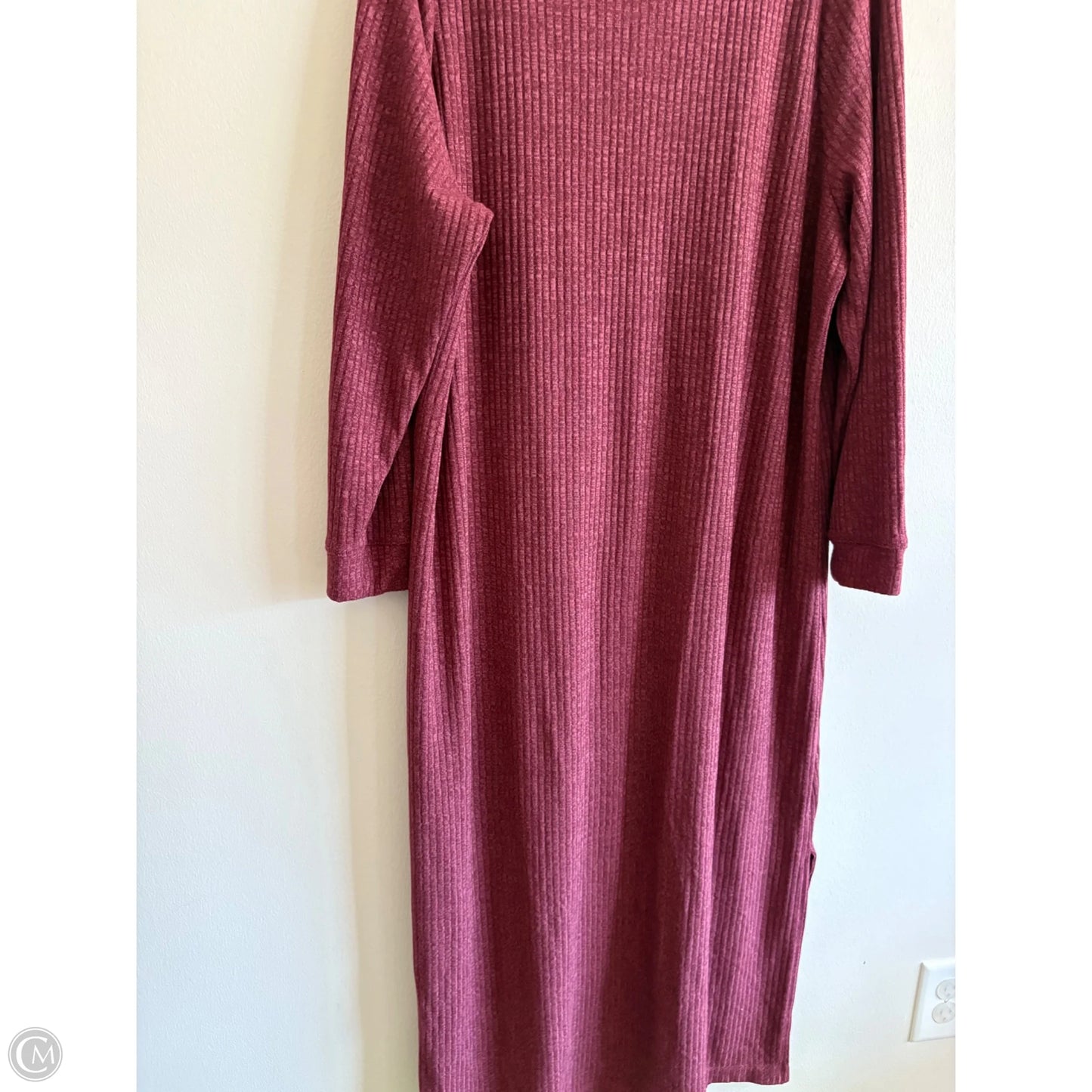 Dress Casual Maxi By Old Navy In Maroon, Size: 2x