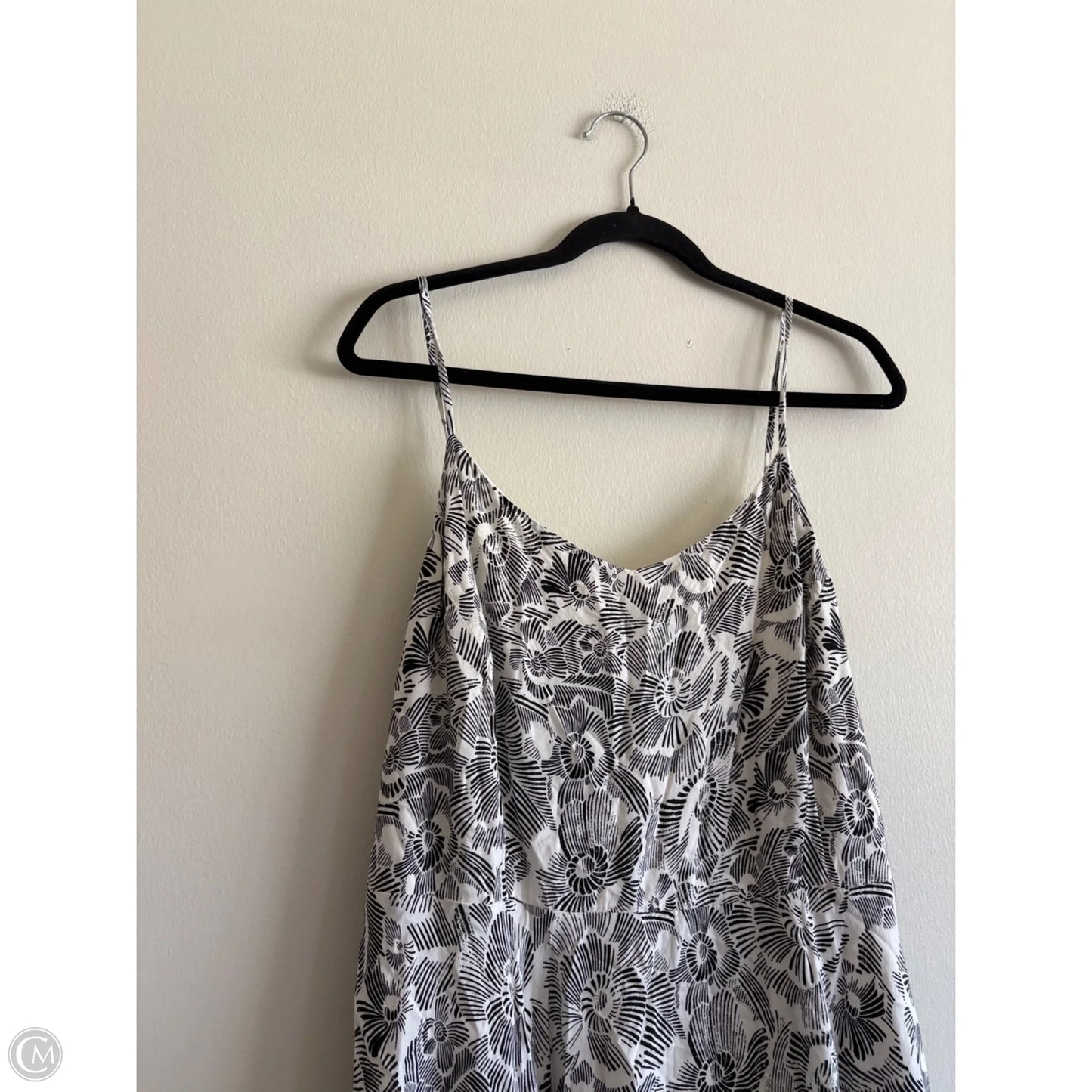 Dress Casual Short By Old Navy In Black & Cream, Size: 2x
