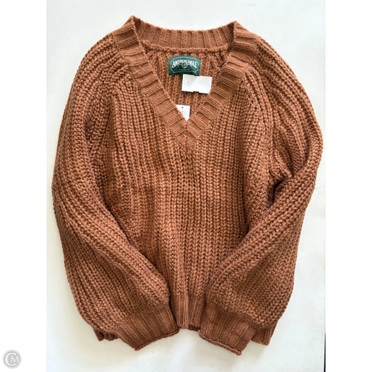 Sweater By American Eagle In Brown, Size: M