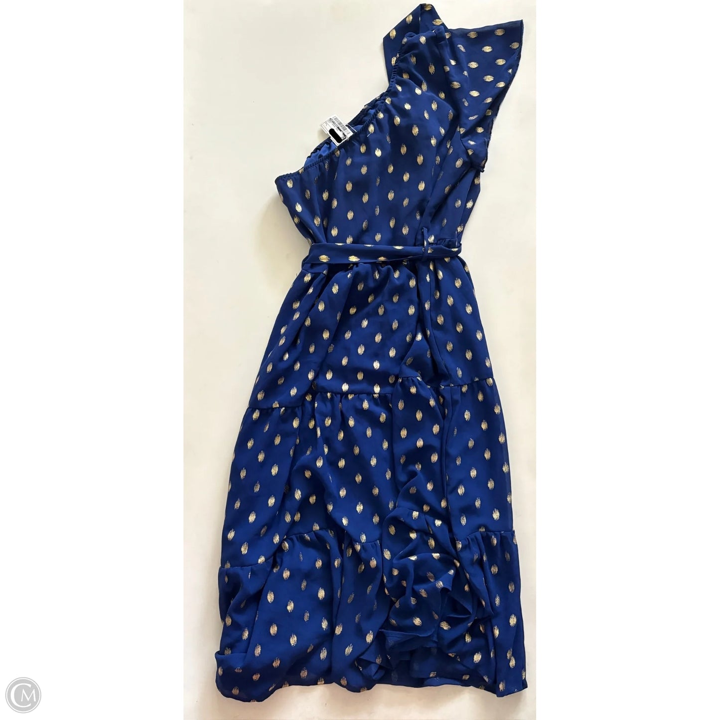 Dress Casual Midi By Prettygarden In Blue, Size: L