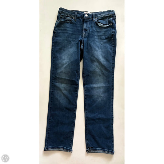 Jeans Straight By Lucky Brand In Blue, Size: 10