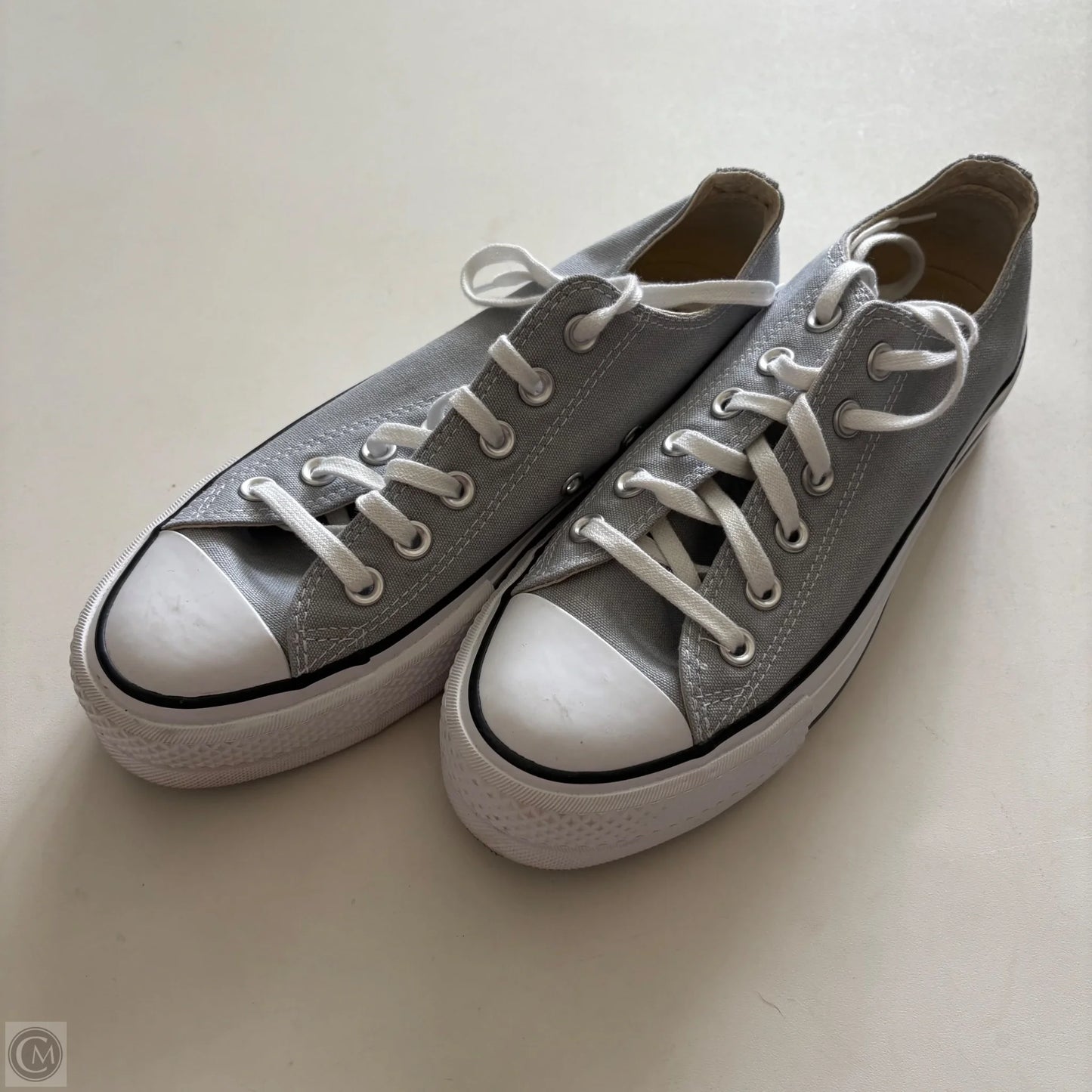 Shoes Sneakers By Converse In Grey, Size: 7