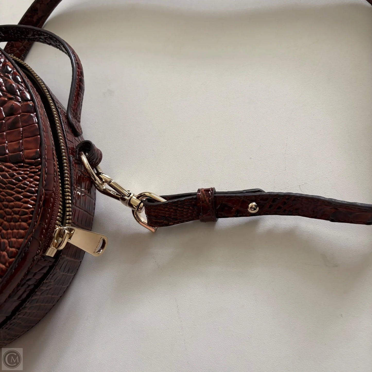 Handbag Designer Label By Brahmin, Size: Large