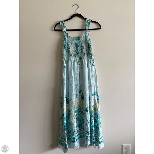Dress Casual Maxi By White Birch In Blue, Size: L