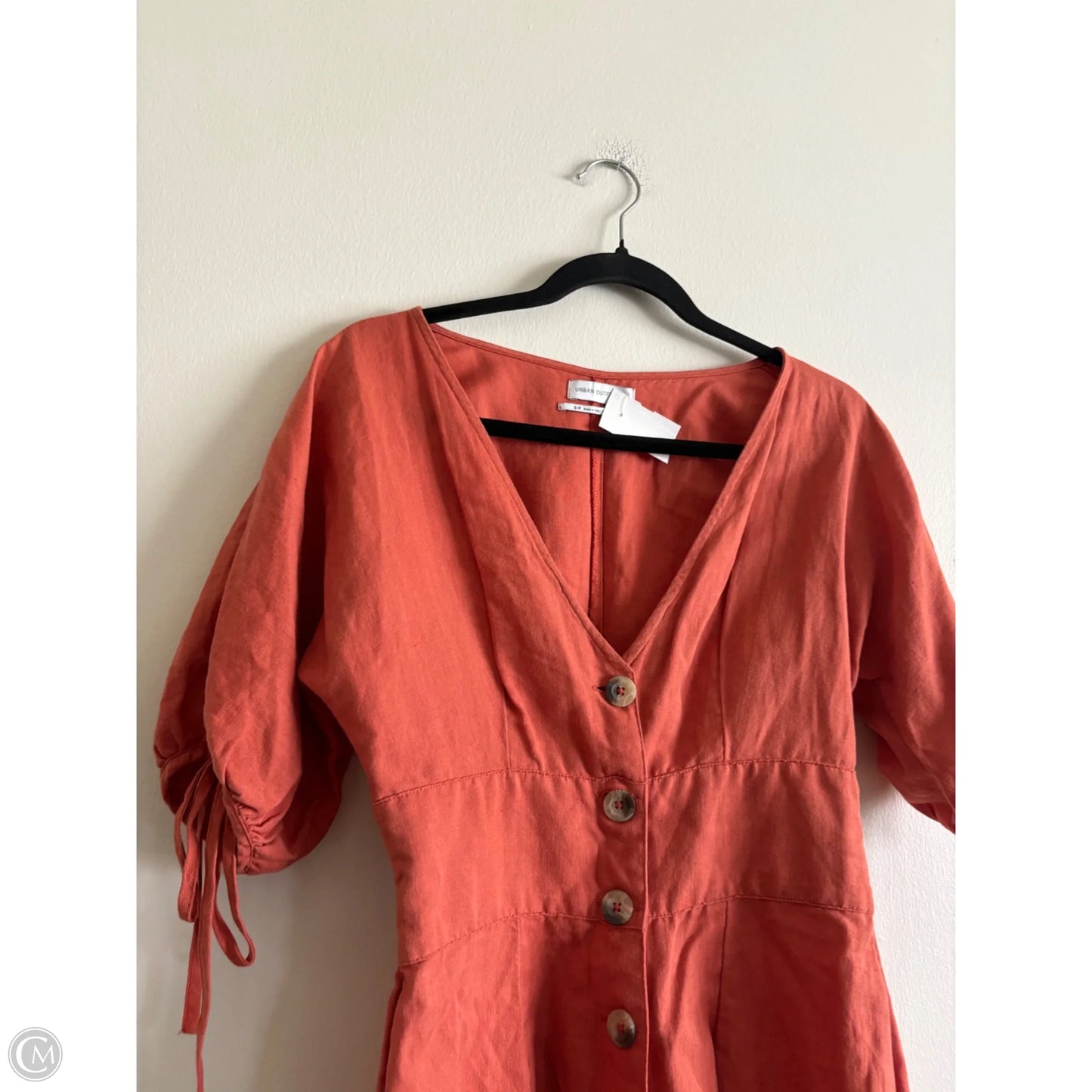 Romper By Urban Outfitters In Orange, Size: S