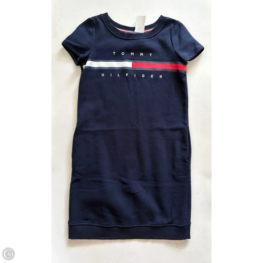 Dress Casual Midi By Tommy Hilfiger In Navy, Size: Xs