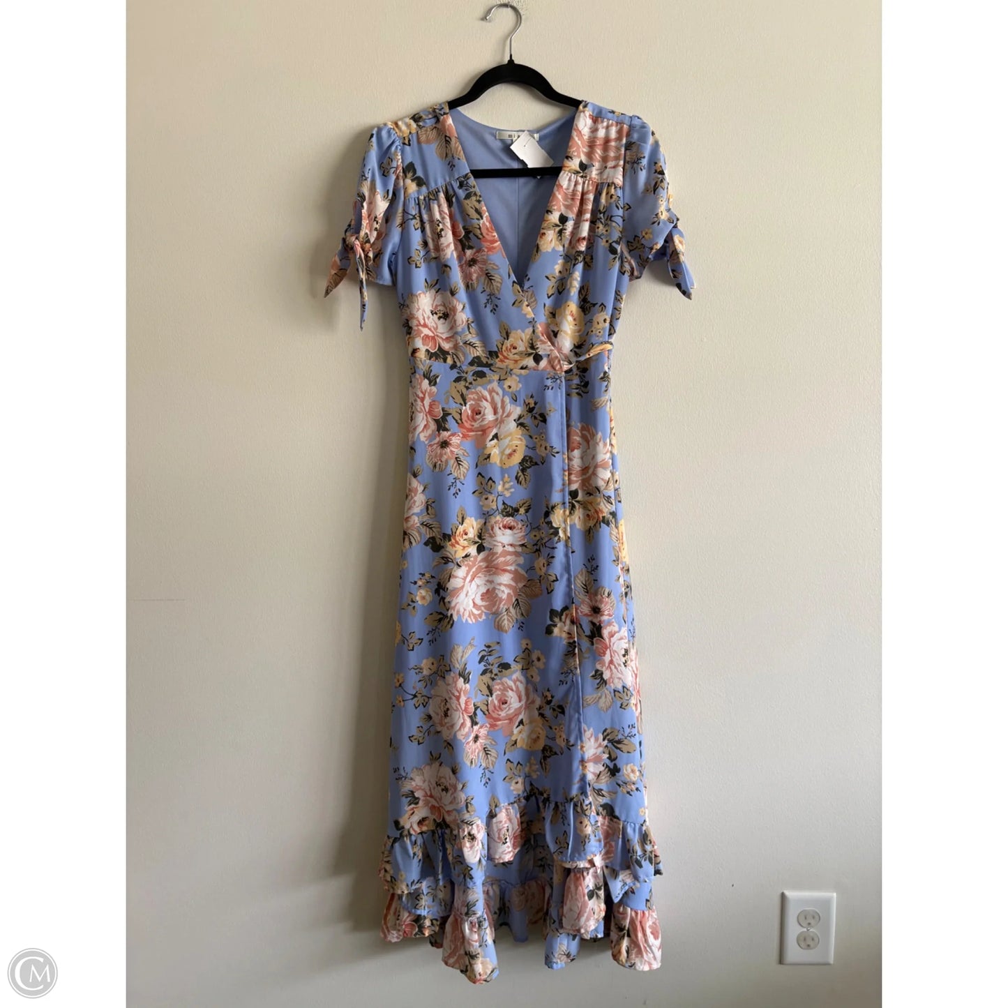 Dress Casual Midi By Miami In Floral Print, Size: S