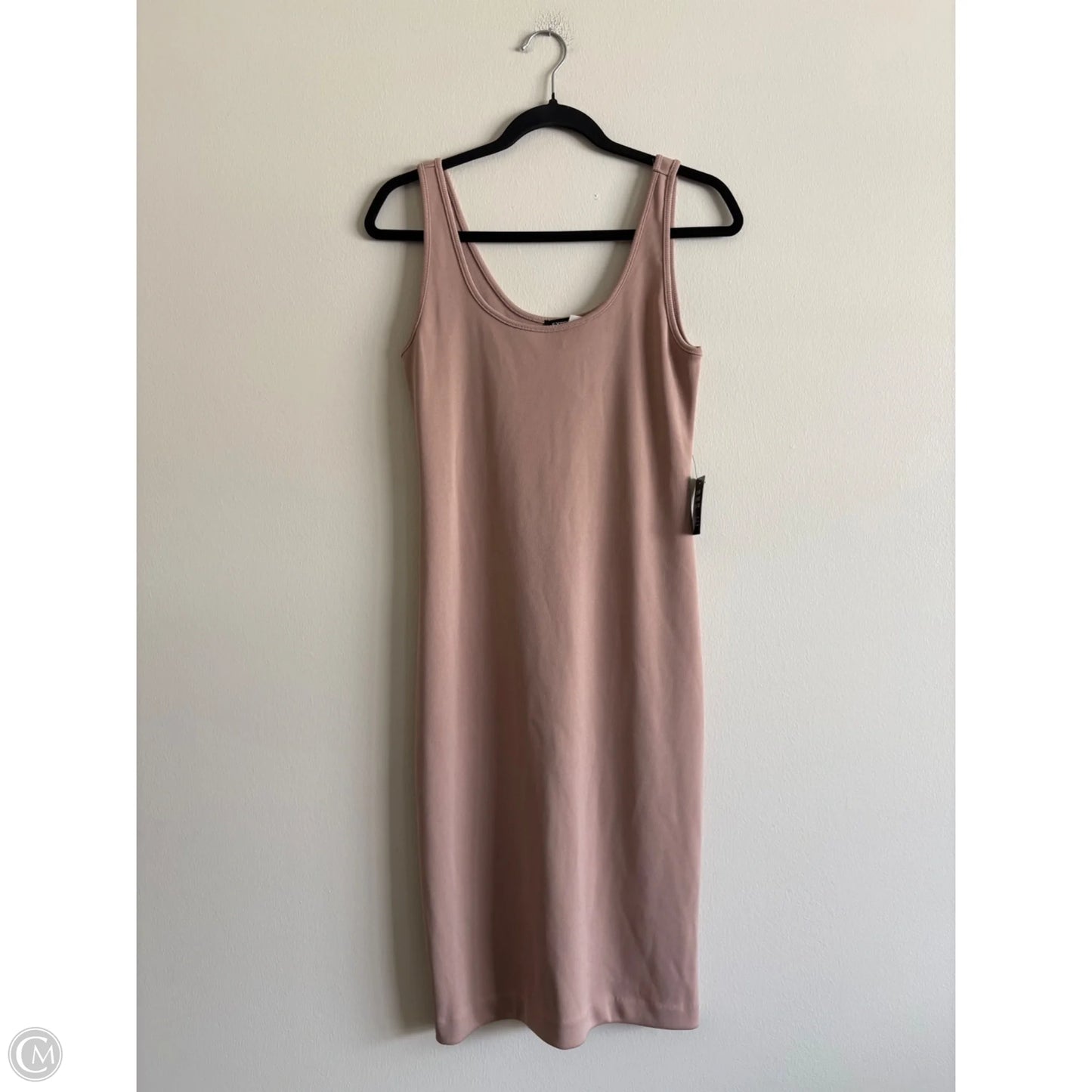 Dress Casual Maxi By Express In Tan, Size: M