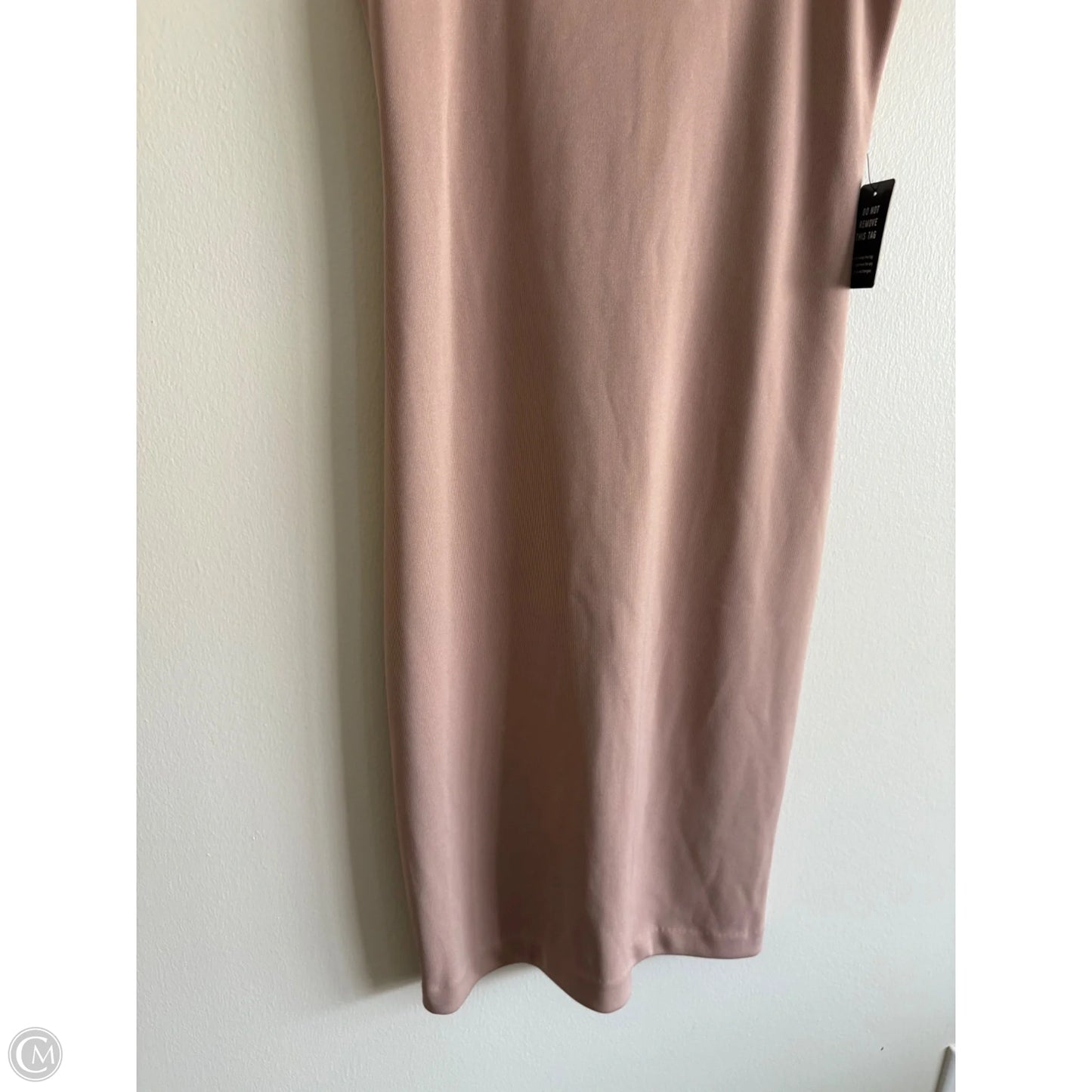 Dress Casual Maxi By Express In Tan, Size: M