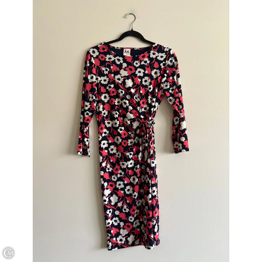 Dress Work By Anne Klein In Floral Print, Size: S