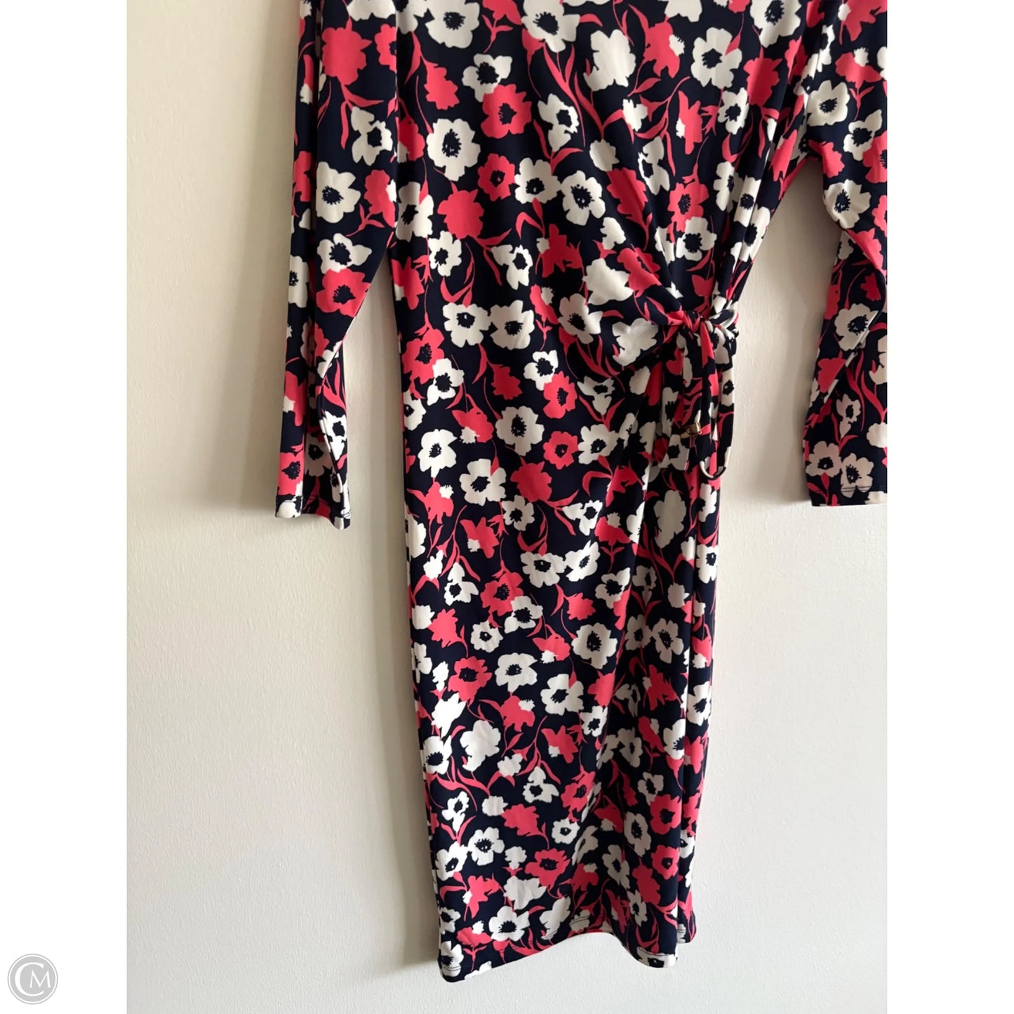 Dress Work By Anne Klein In Floral Print, Size: S