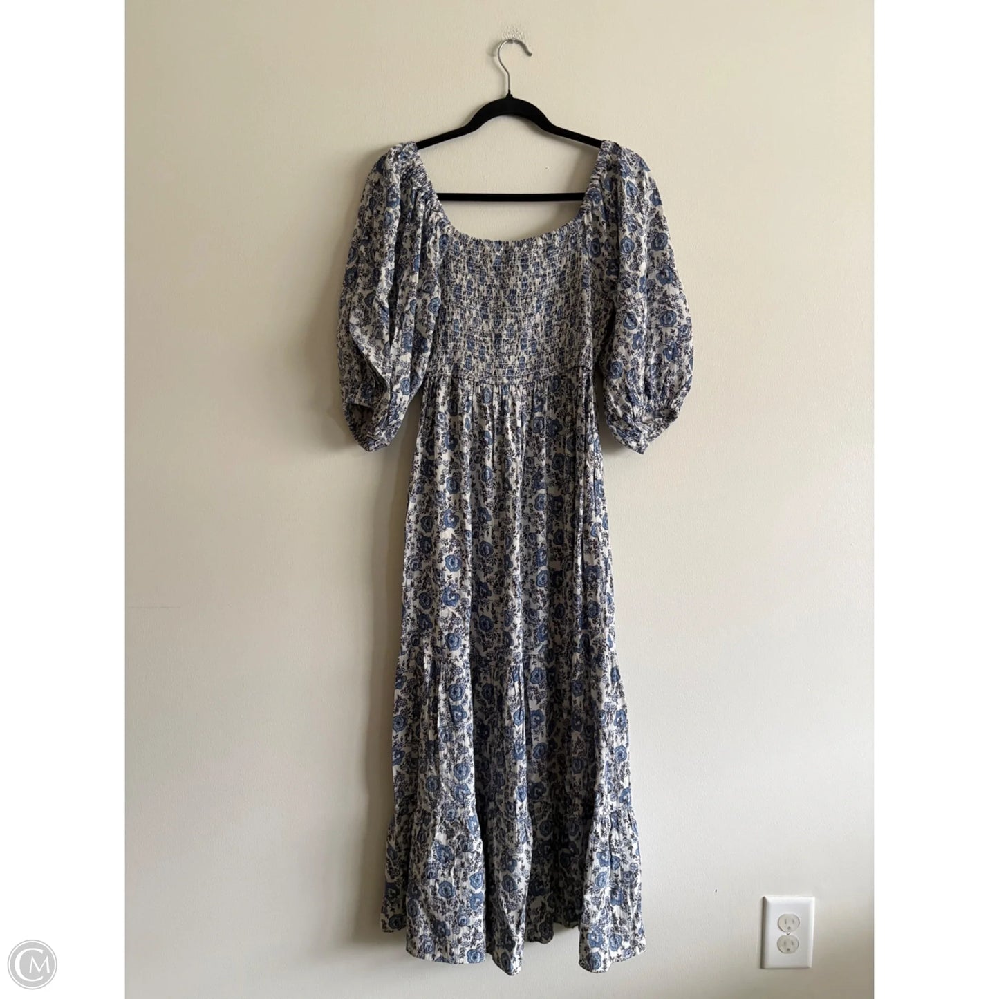 Dress Casual Maxi By Angie In Blue, Size: M