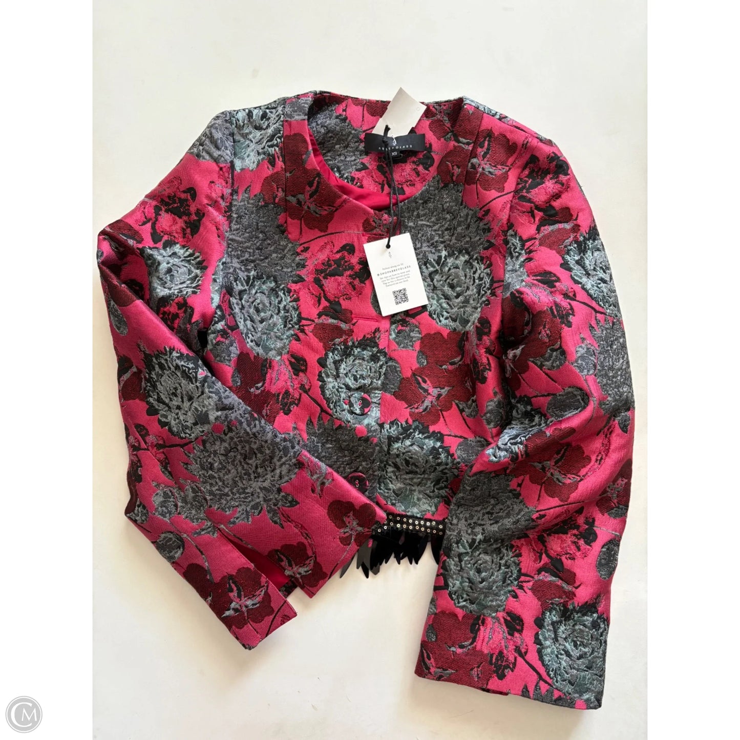 Blazer Designer By Abbey Glass In Red, Size: Xs