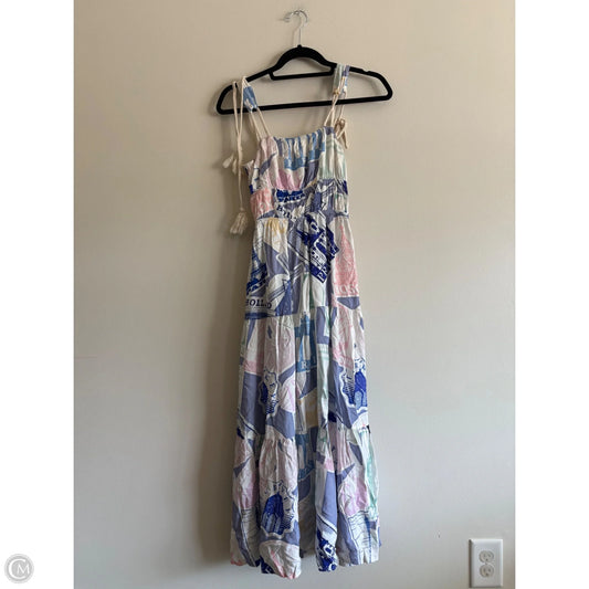 Dress Casual Maxi By Cmc In Multi-colored, Size: Xs