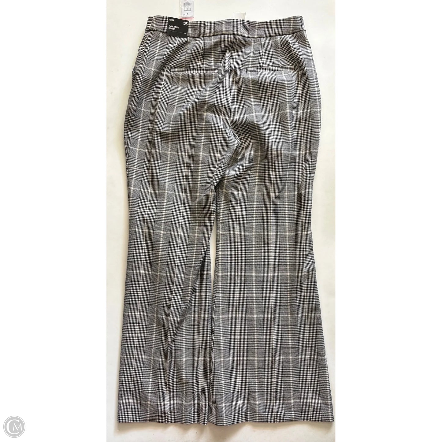 Pants Dress By Express In Plaid Pattern, Size: 12p