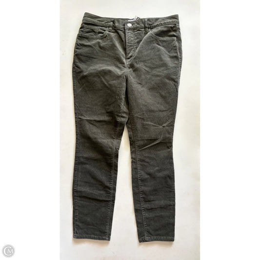 Pants Corduroy By Loft In Green, Size: 0