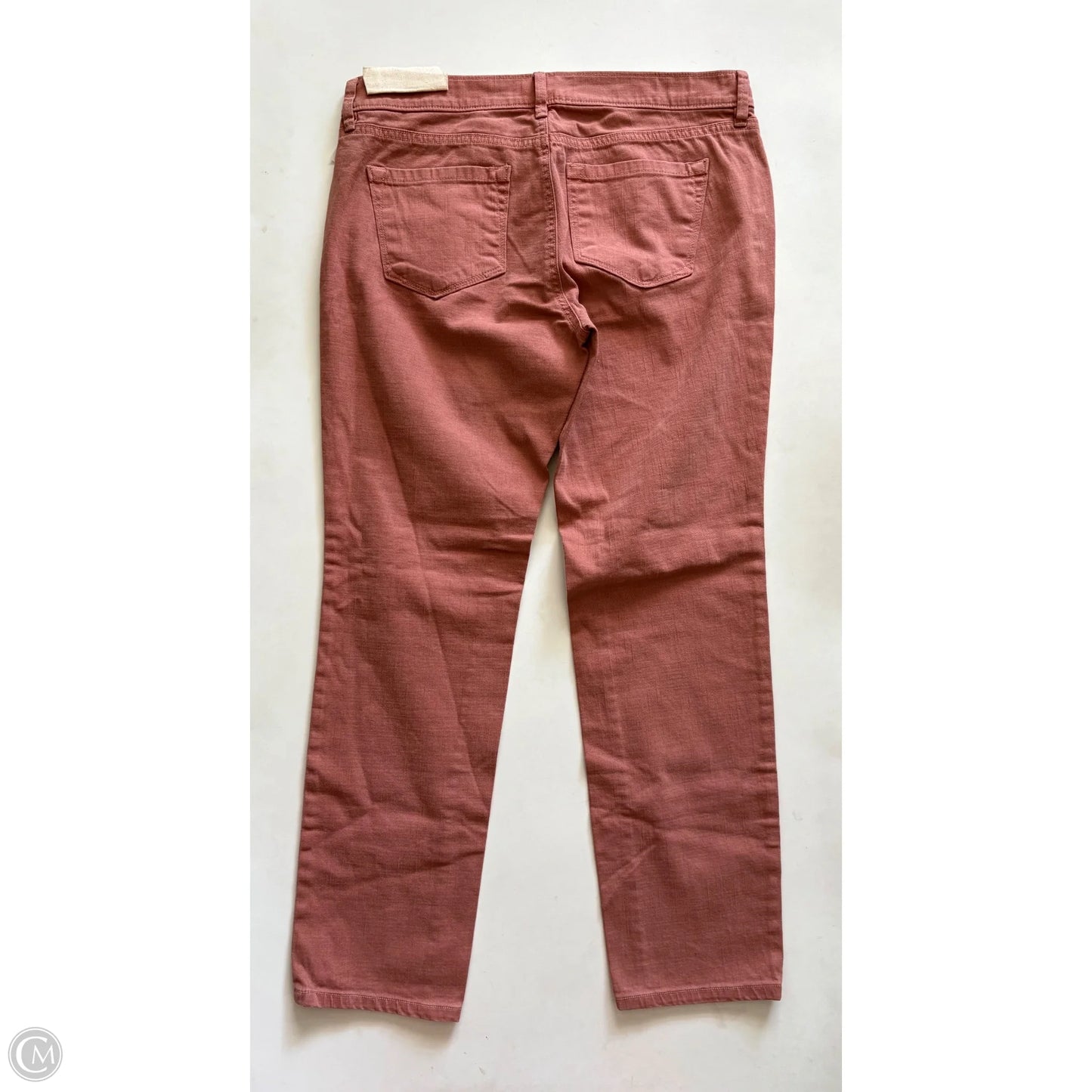 Jeans Skinny By Loft In Orange, Size: 10p