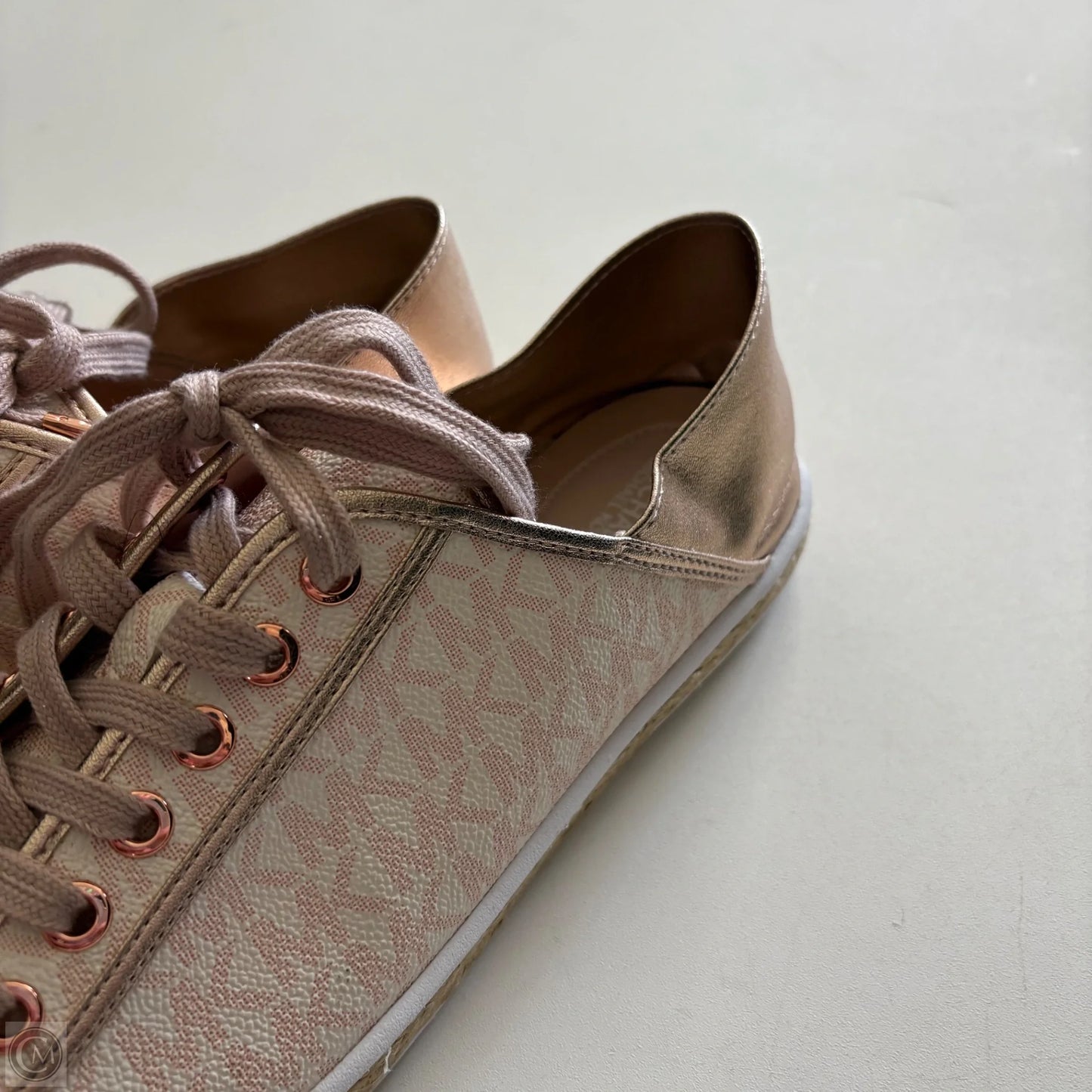 Shoes Designer By Michael Kors In Bronze, Size: 8.5