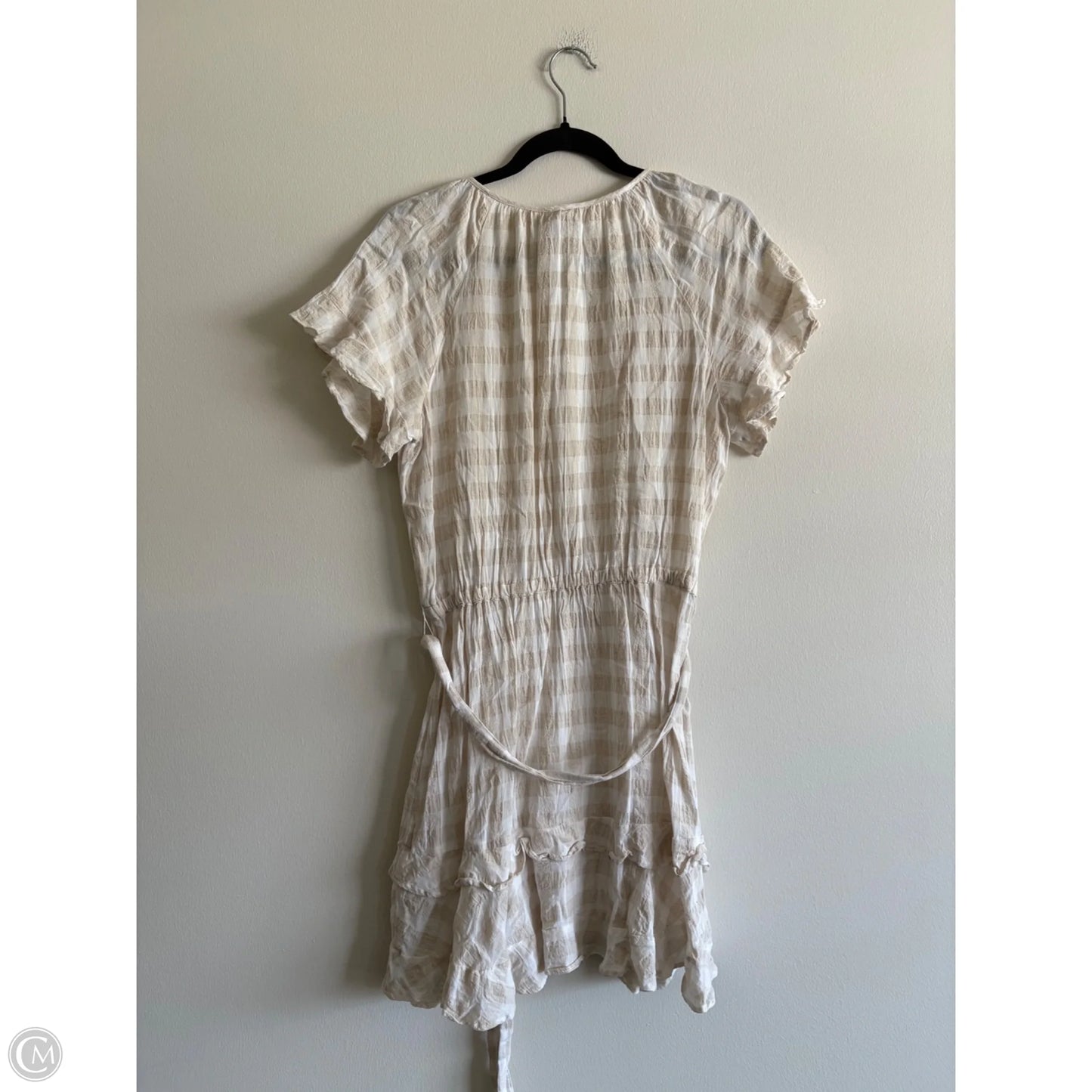 Dress Casual Midi By Loft In Cream, Size: S