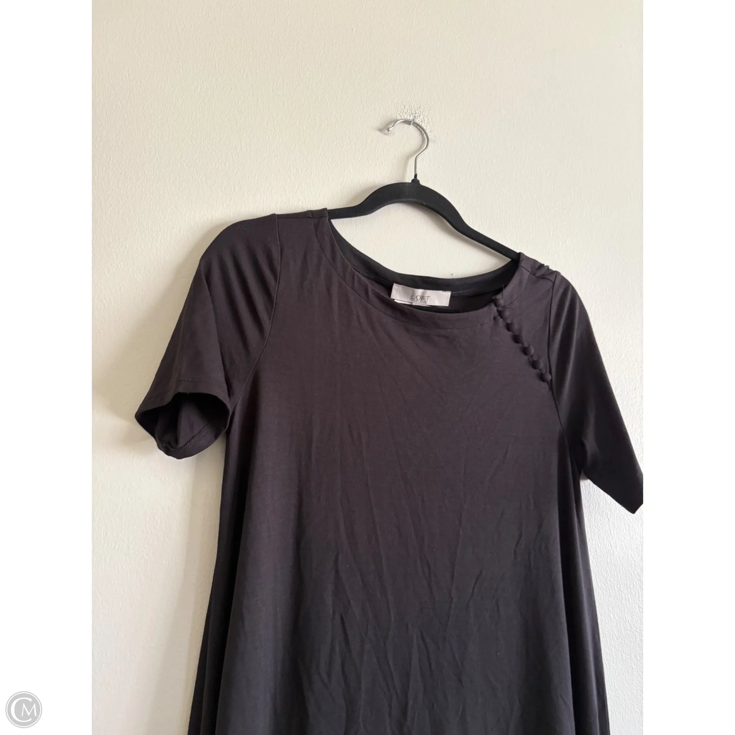 Dress Work By Loft In Black, Size: Xs