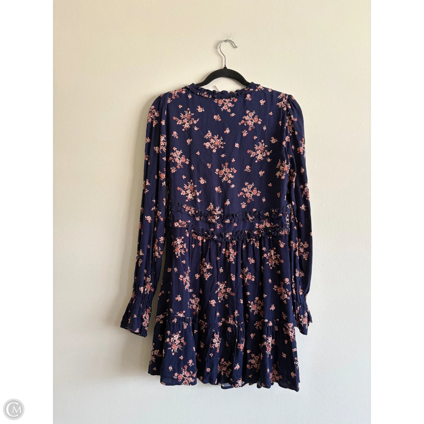 Dress Casual Midi By Altard State In Navy, Size: S