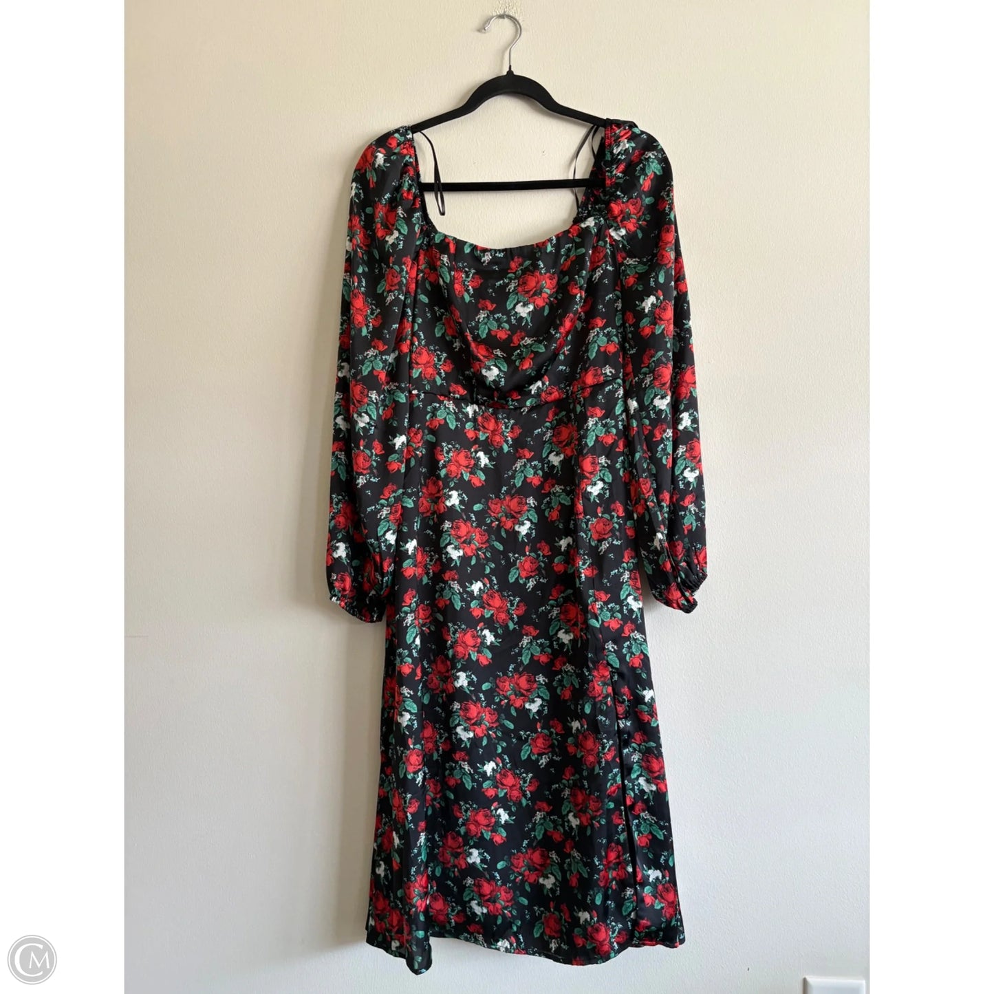 Dress Casual Maxi By Audrey In Black, Size: M