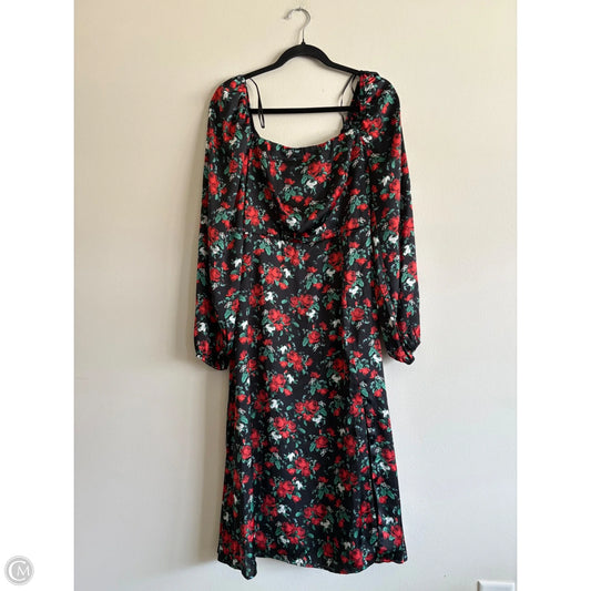 Dress Casual Maxi By Audrey In Black, Size: M