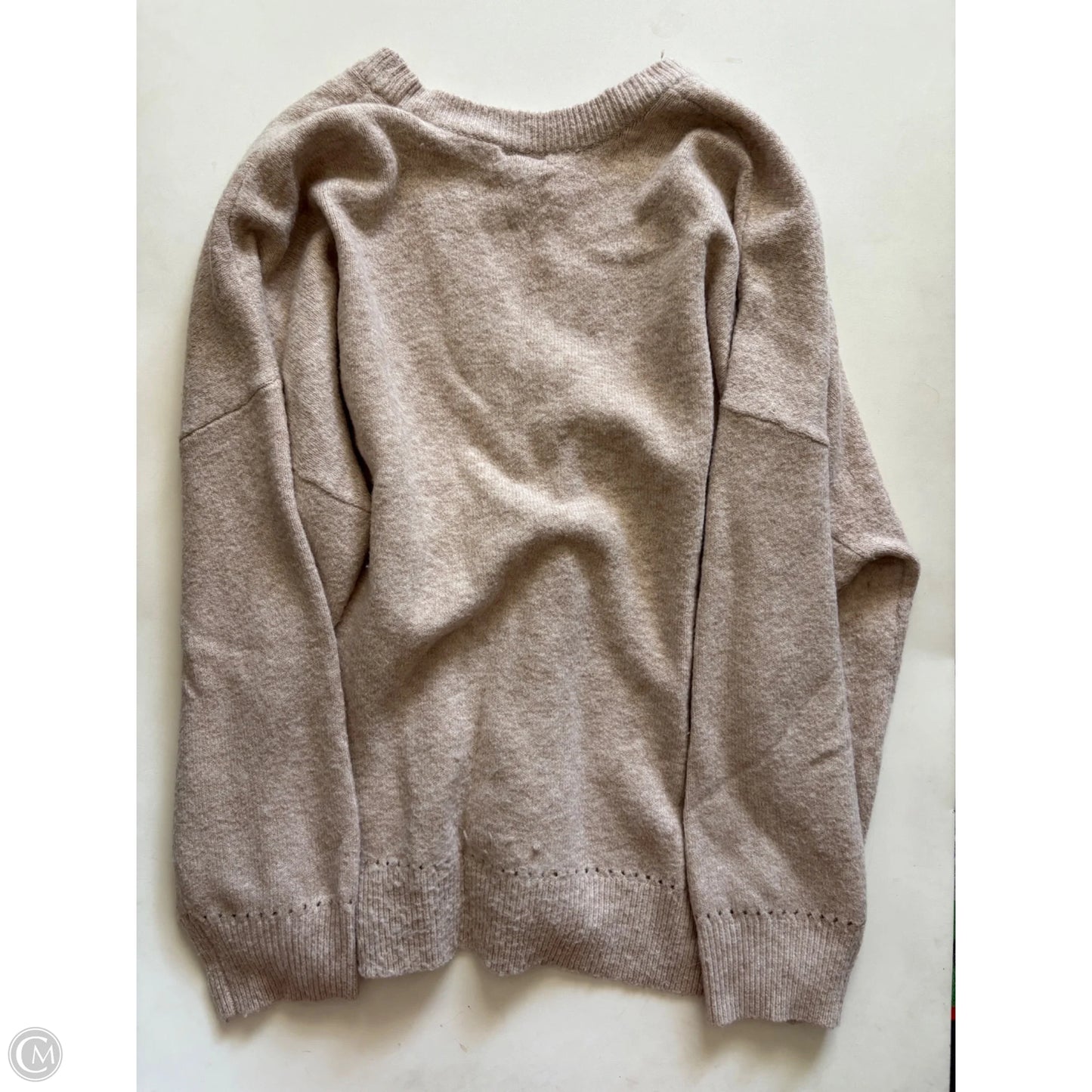 Sweater Cardigan By Torrid In Tan, Size: 3x
