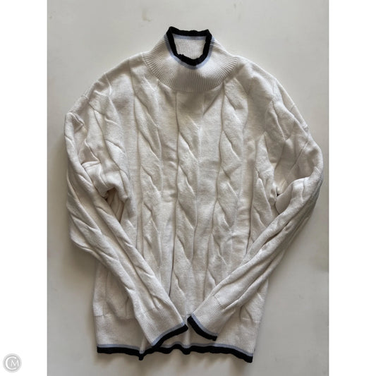 Sweater By Zesica In White, Size: M