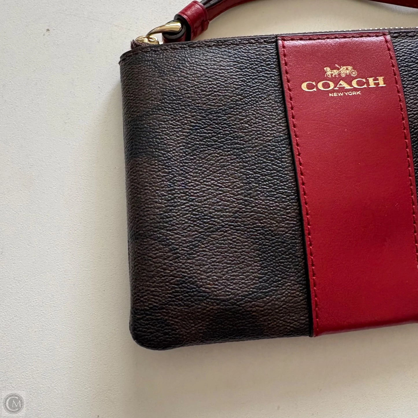 Wristlet Designer By Coach, Size: Small