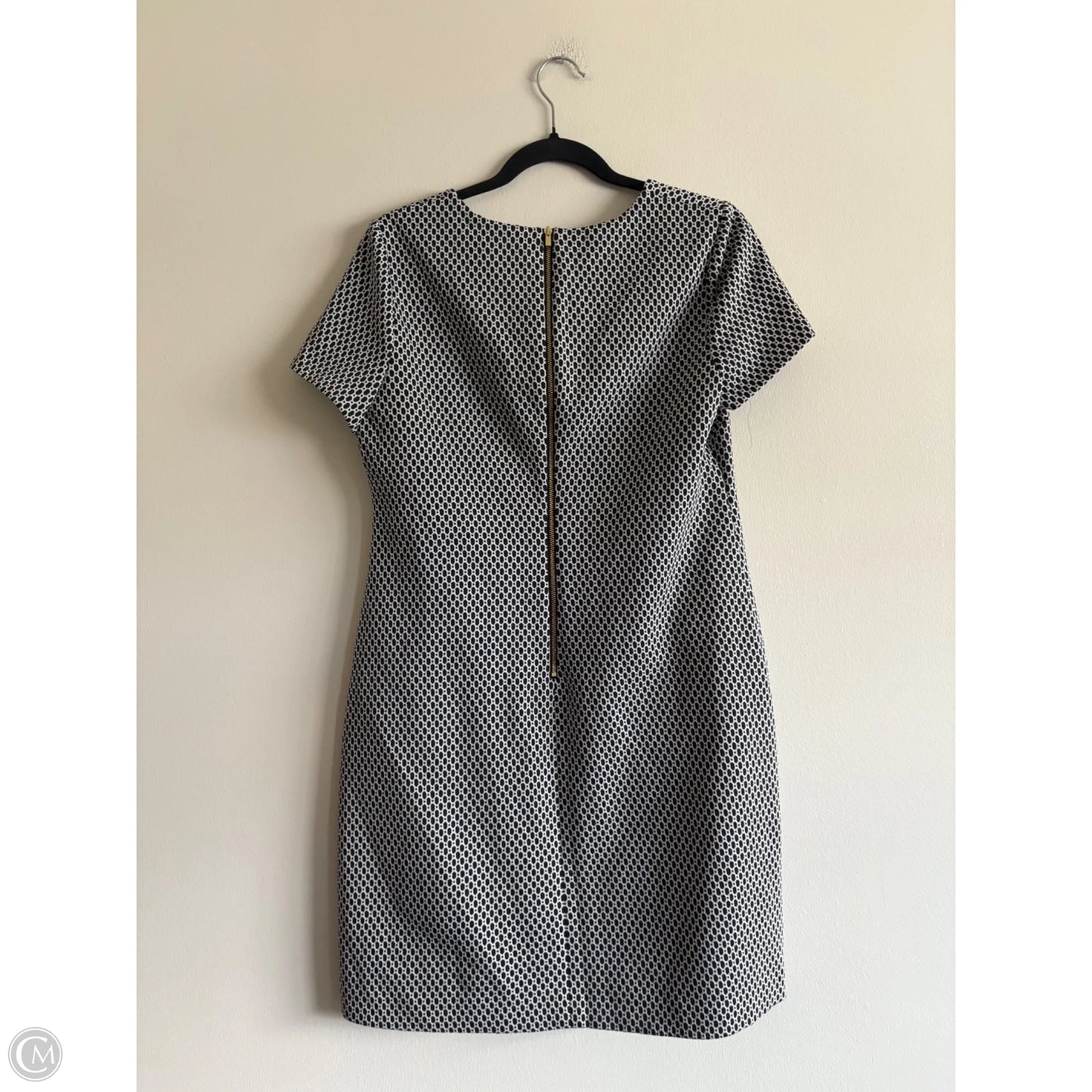 Dress Work By Calvin Klein In Black, Size: 10