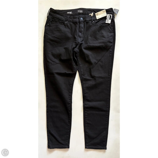 Jeans Skinny By Anna In Black, Size: 18