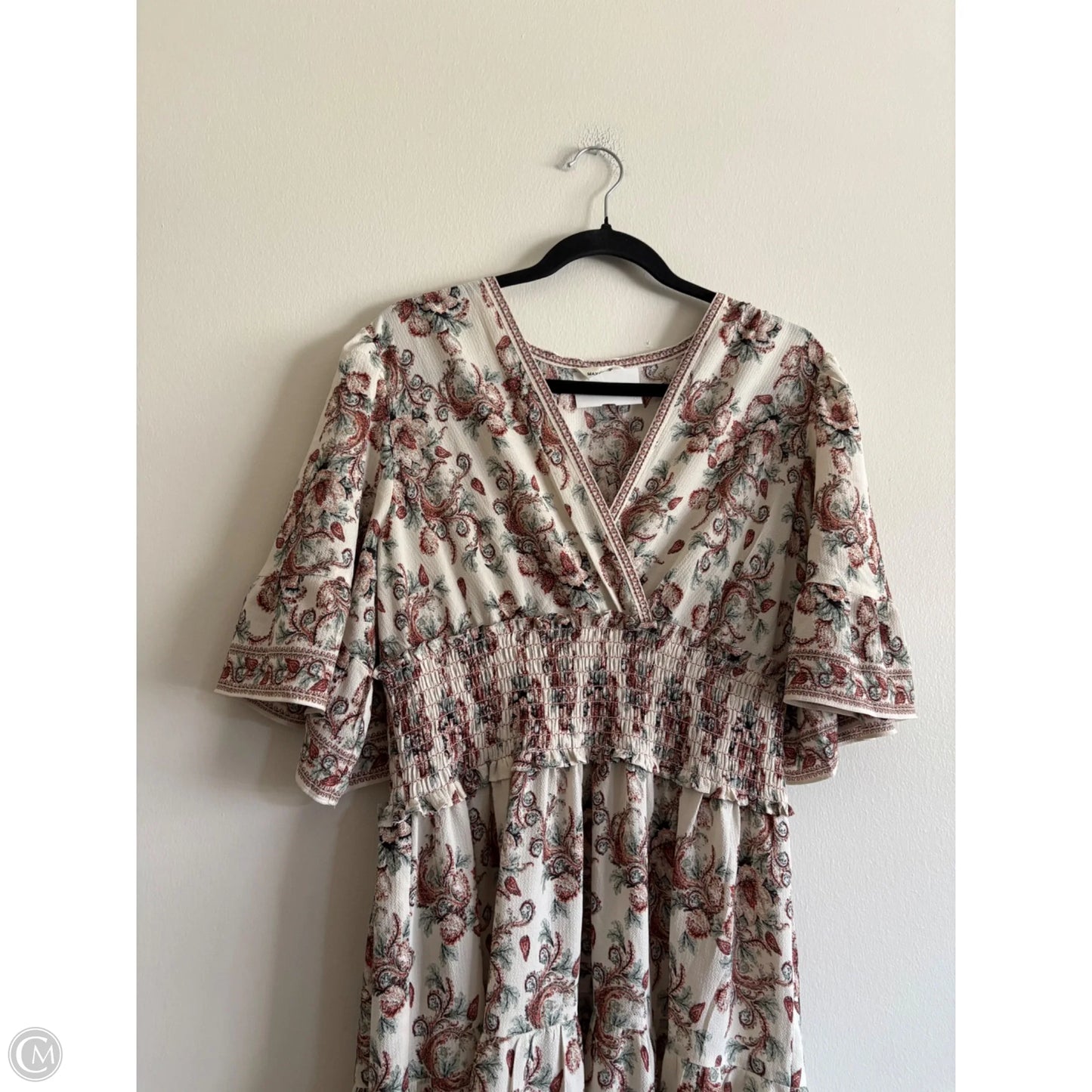 Dress Casual Maxi By Max Studio In Floral Print, Size: L