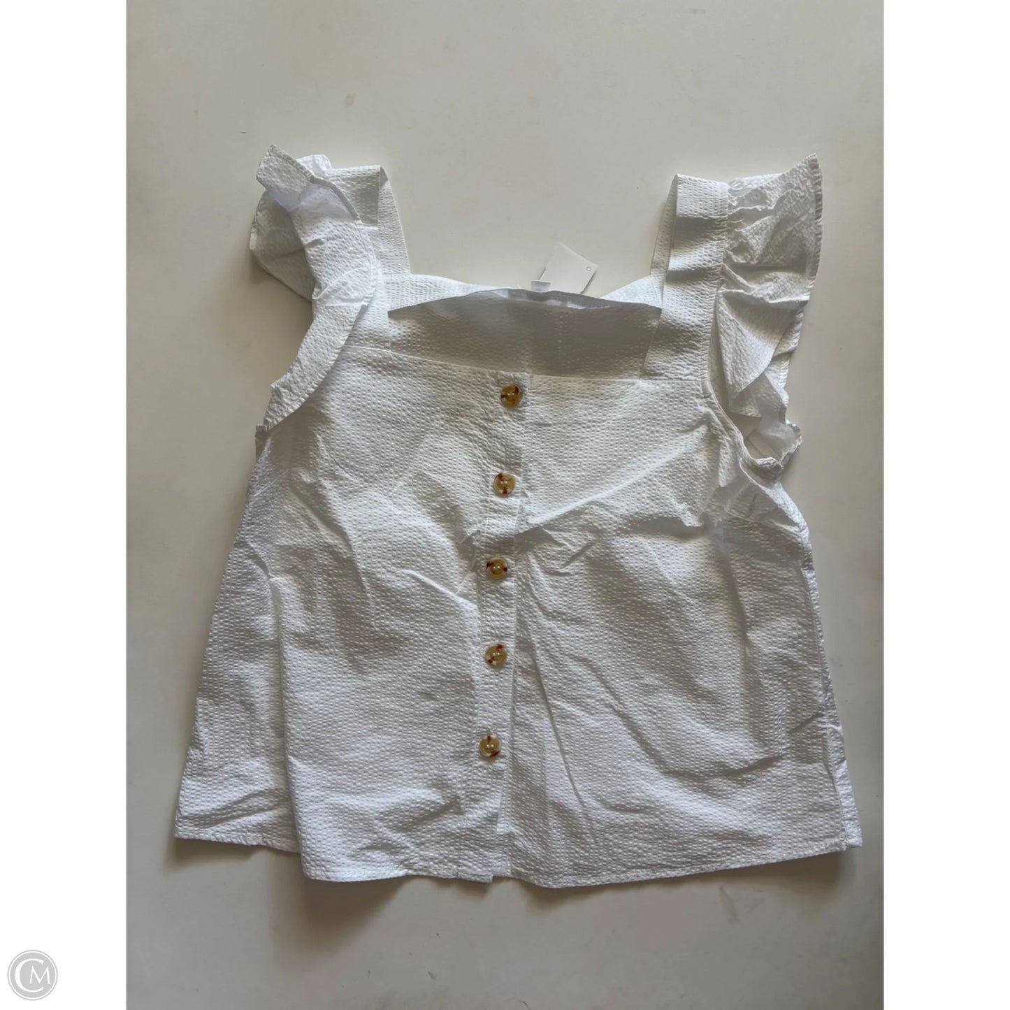 Tank Top By Blu Pepper In White, Size: M