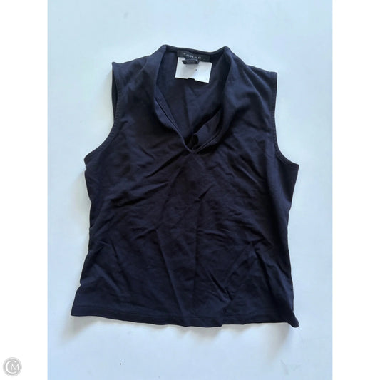 Top Sleeveless By Tahari In Black, Size: Xs