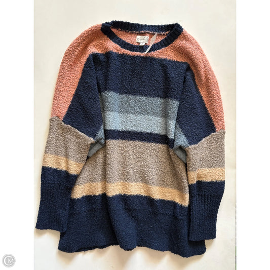 Sweater By Wonderly In Striped Pattern, Size: M